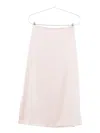 Weekend Max Mara Satin-finish Skirt In Pink