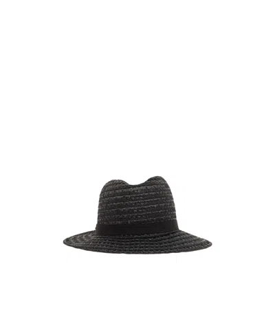 Weekend Max Mara Satin Hat In Black