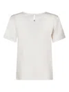 Weekend Max Mara Gilbert Ivory T-shirt In White