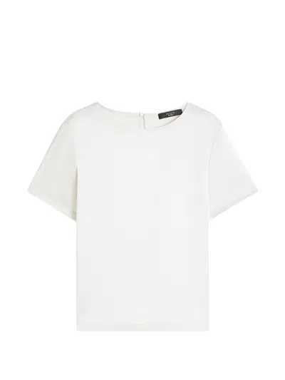 Weekend Max Mara Wkdzona Straight-fit T-shirt In White