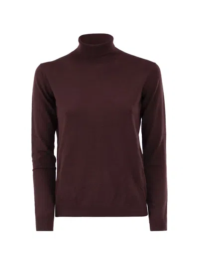 Weekend Max Mara Wkdkiku Turtleneck Knitted Sweater In Black