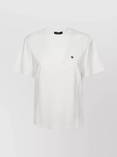 Weekend Max Mara Satrapo Crew Neck Short Sleeves T-shirt In Red