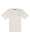 Weekend Max Mara Satrapo Crewneck T-shirt In Bianco