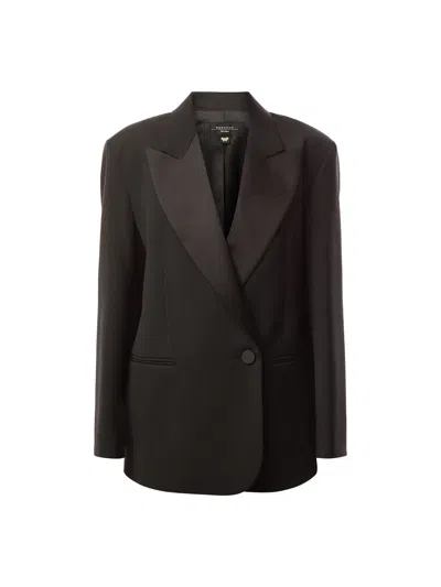 Weekend Max Mara Sava Blazer In Black
