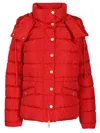 Weekend Max Mara Sax Short Down Jacket Coats Red In Red