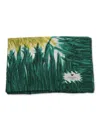 Weekend Max Mara Geometric Patterned Scarf In Green