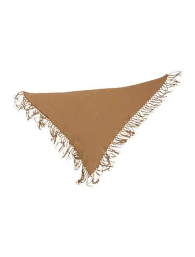 Pre-owned Weekend Max Mara Scarf In Neutral