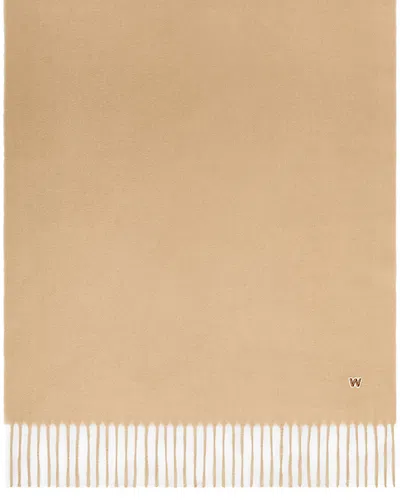 Weekend Max Mara Scoglio Wool Stole In Brown