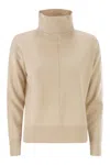Weekend Max Mara Weekend Maxmara Scrivia Wool And Cashmere Jumper In Brown