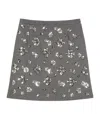 Weekend Max Mara Monza Skirt In Viscose Jersey In Gray