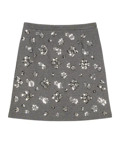 WEEKEND MAX MARA WEEKEND MAX MARA SEQUIN-ADORNED JERSEY MINI SKIRT