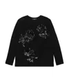 Weekend Max Mara Sequined Long Sleeved T-shirt In Black