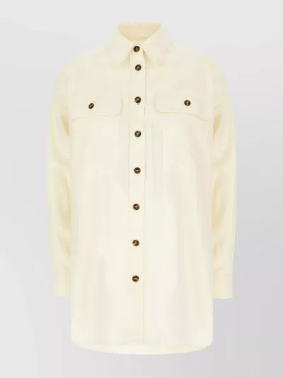 WEEKEND MAX MARA SHIRT COTTON CUFFS BUTTONED