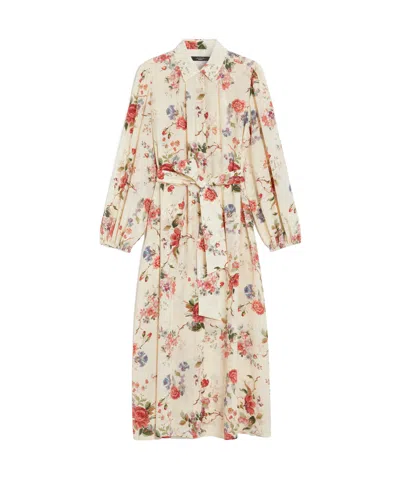 WEEKEND MAX MARA SILK CRÊPE DE CHINE SHIRT DRESS
