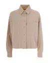 Weekend Max Mara Womens Radente Button Down Shirt Cream In Neutral