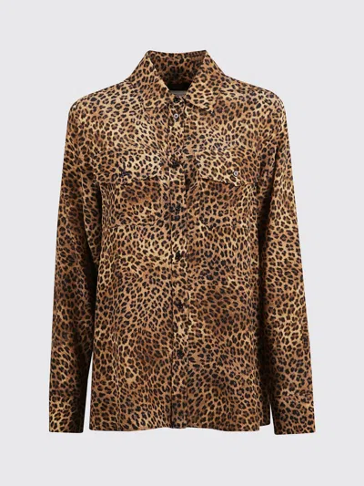 Weekend Max Mara Shirt Woman  In Animal Print