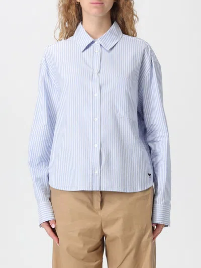 Weekend Max Mara Shirt Woman  In Blue