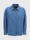 Weekend Max Mara Shirt Woman  In Blue