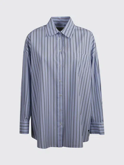 Weekend Max Mara Shirt Woman  In Blue