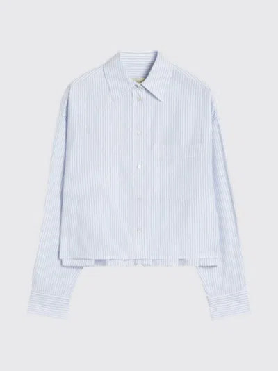 Weekend Max Mara Shirt Woman  In Blue