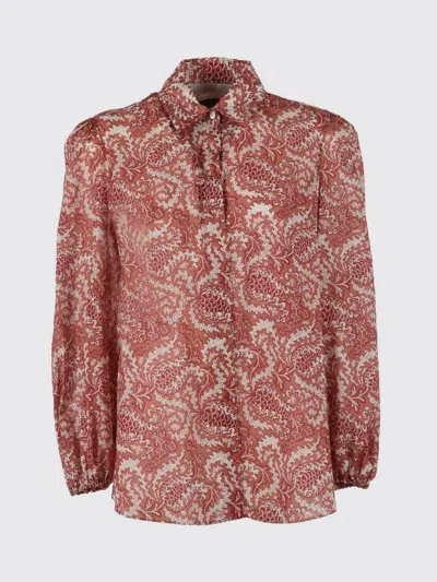Weekend Max Mara Shirt Woman  In Burgundy