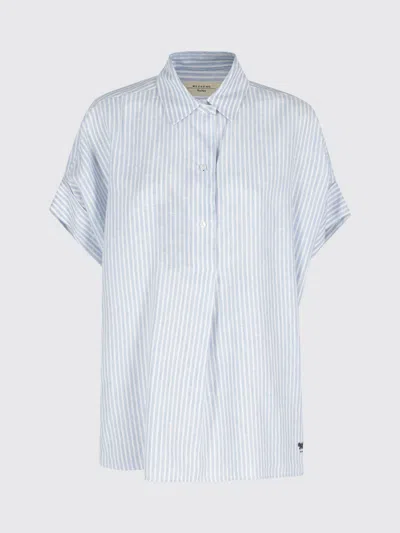 Weekend Max Mara Shirt Woman  In Blue