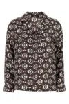 Weekend Max Mara Floral-print Shirt In Brown