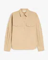 Weekend Max Mara Women's Skipper Shirt Beige | Size 46 | 2515111021600012 In Beige