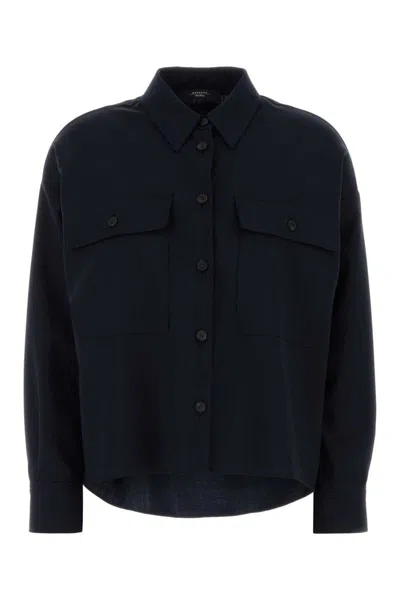Weekend Max Mara Shirts In Blue