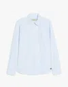 Weekend Max Mara Buttoned Long-sleeved Shirt In Clear Blue