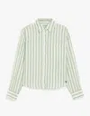 Weekend Max Mara Women's Nolana Shirt Green | Size 36 | 2515111072600019 In Green