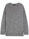 Weekend Max Mara Maglia Antony Argento In Grey