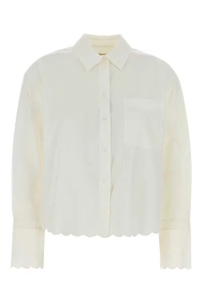 Weekend Max Mara Shirts In White