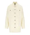 Weekend Max Mara Woman Shirt Ivory Size 10 Cotton In White