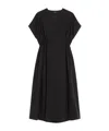 Weekend Max Mara Blasone Poplin Short Sleeve Midi Dress