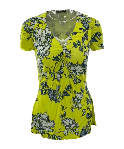 Weekend Max Mara Short-sleeved Blouse In Green