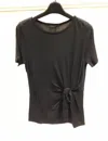 Weekend Max Mara Short-sleeved T-shirt In Black