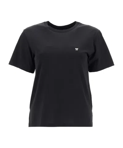 Weekend Max Mara Short-sleeved T-shirt In Black