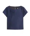 Weekend Max Mara Short-sleeved T-shirt In Blue
