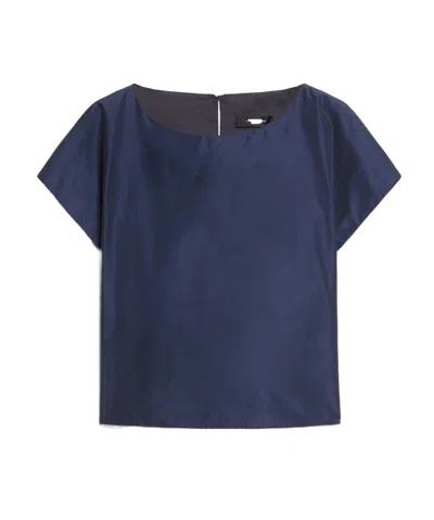 Weekend Max Mara Short-sleeved T-shirt In Blue