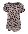 Weekend Max Mara Short-sleeved T-shirt In Gray