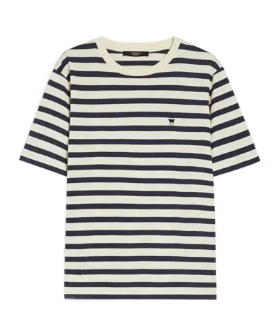 Weekend Max Mara Short-sleeved T-shirt In White