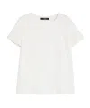 Weekend Max Mara Short-sleeved T-shirt In White