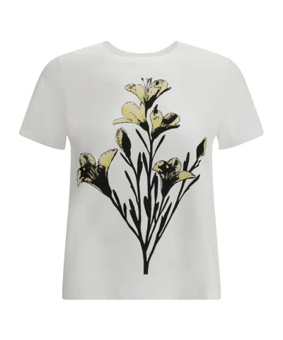 Weekend Max Mara Short-sleeved T-shirt In White