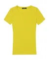 Weekend Max Mara Short-sleeved T-shirt In Yellow