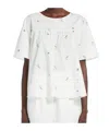 Weekend Max Mara Sleeves Round Neck Relaxed Fit Lightweight Embroidered