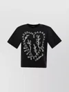 Weekend Max Mara Lecco T-shirt In Black Cotton