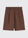 Weekend Max Mara Belt Loop Shorts In Brown
