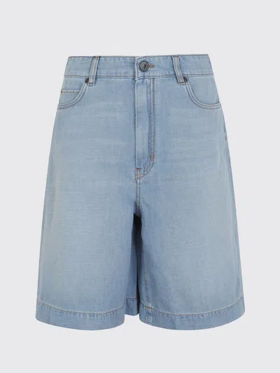 Weekend Max Mara Shorts Woman  In Blue