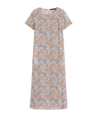 Weekend Max Mara Short-sleeved Dress In Multi